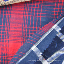 Chemise à carreaux rouge et bleu marine 100% coton